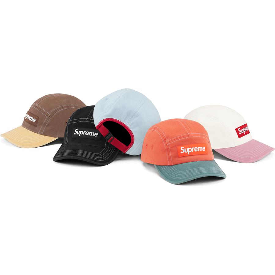 2-tone Twill Camp Cap