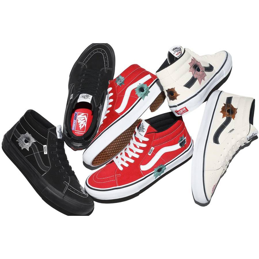 Supreme®/vans®/nate Lowman Skate Grosso Mid