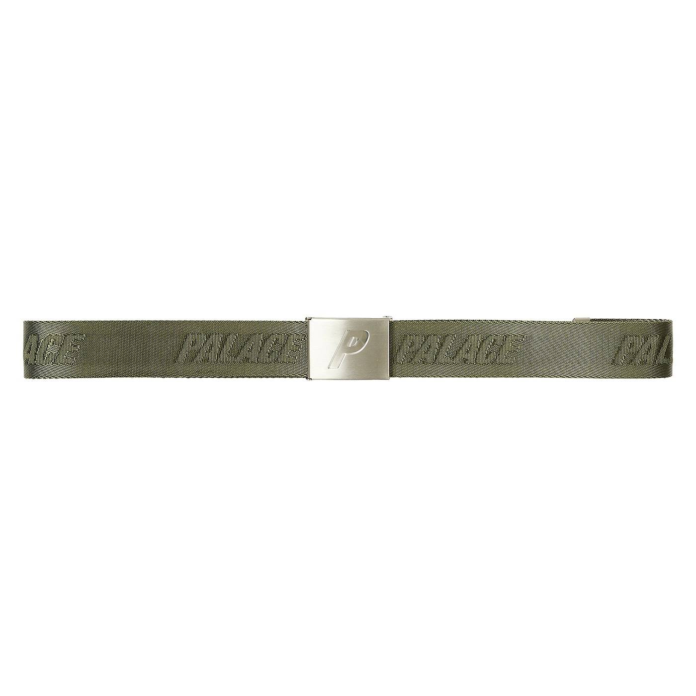 Palace Font Skate Belt Olive