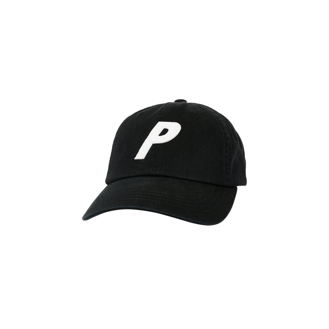 P 6-panel Black