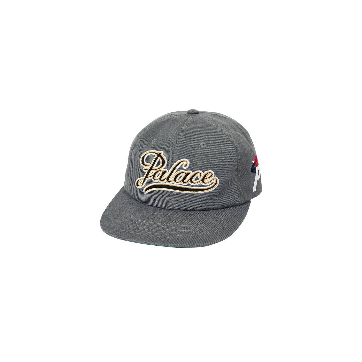 Posh Script Strapback Grey