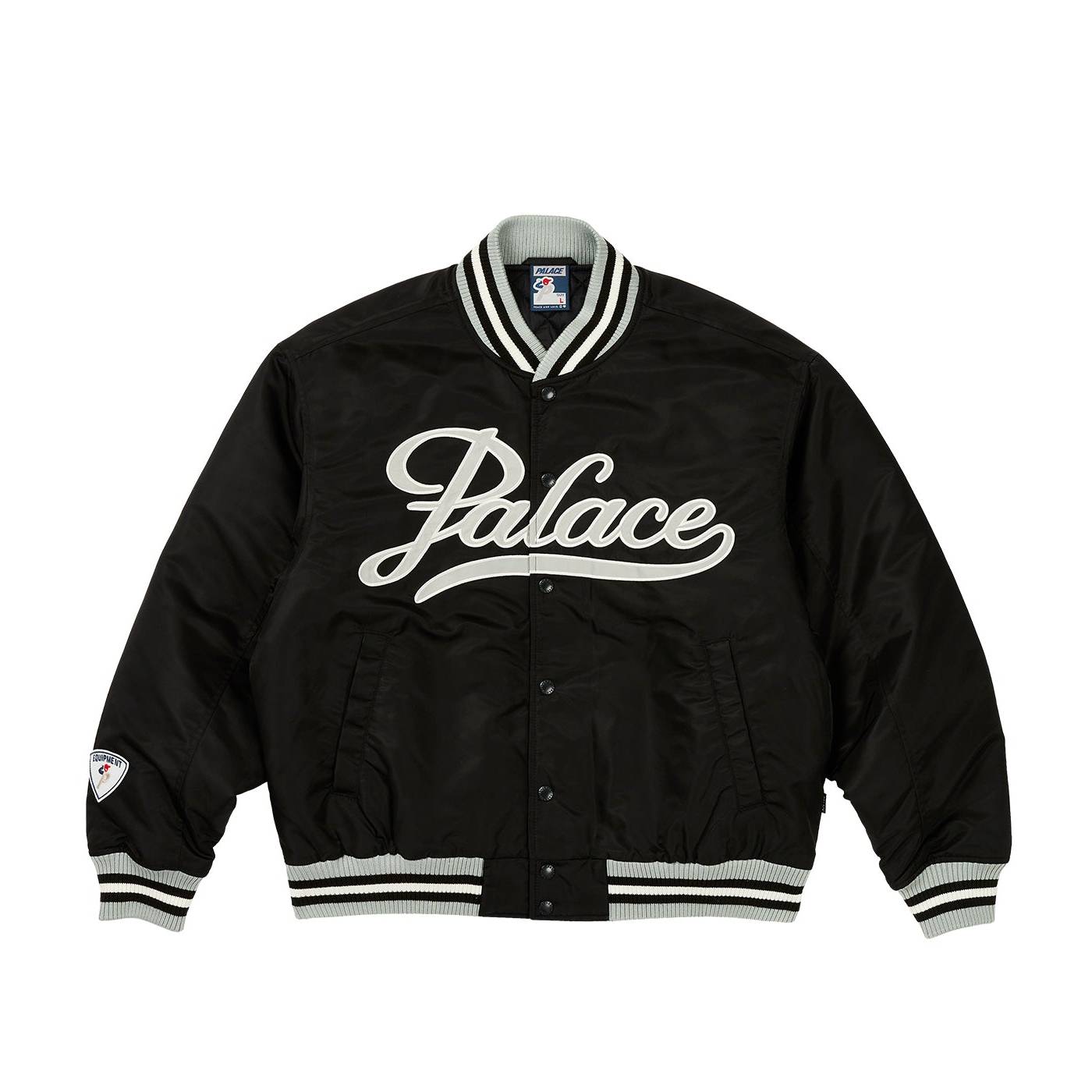 Satin The Arena Jacket Black