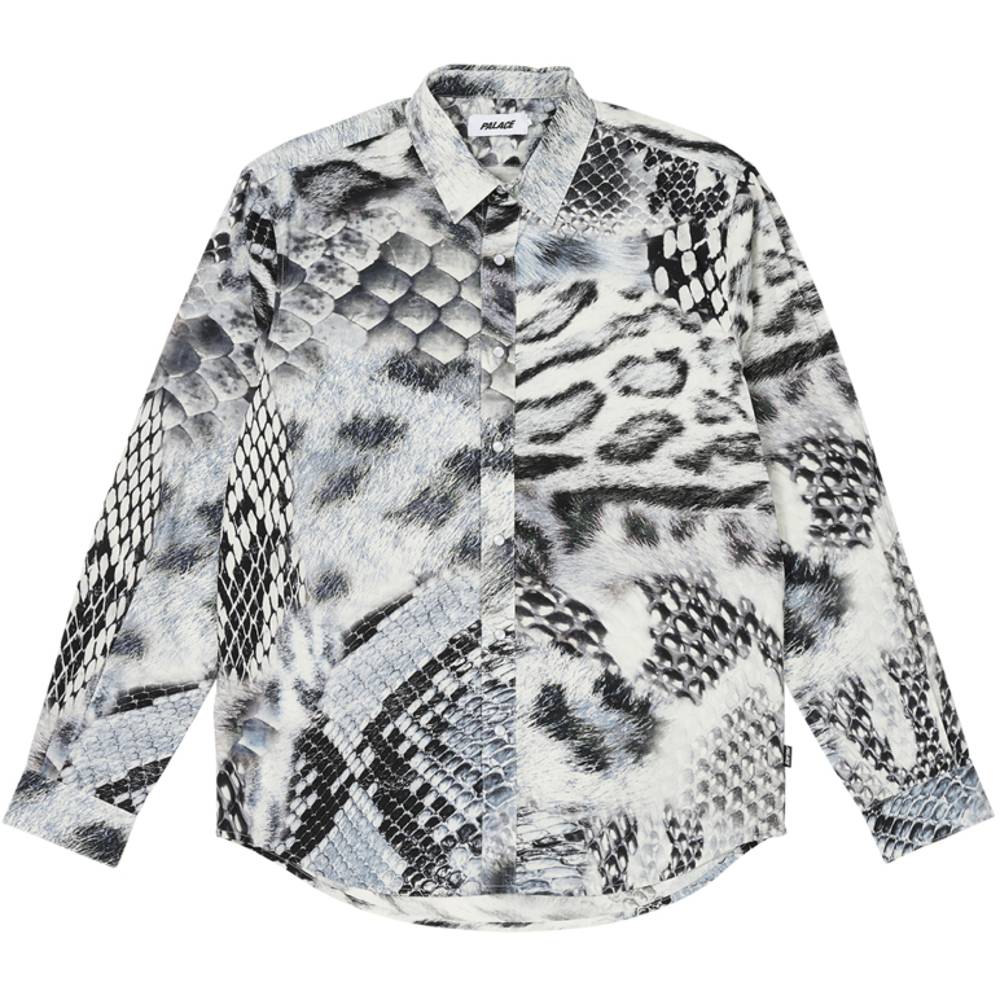 Animal Print Shirt Grey