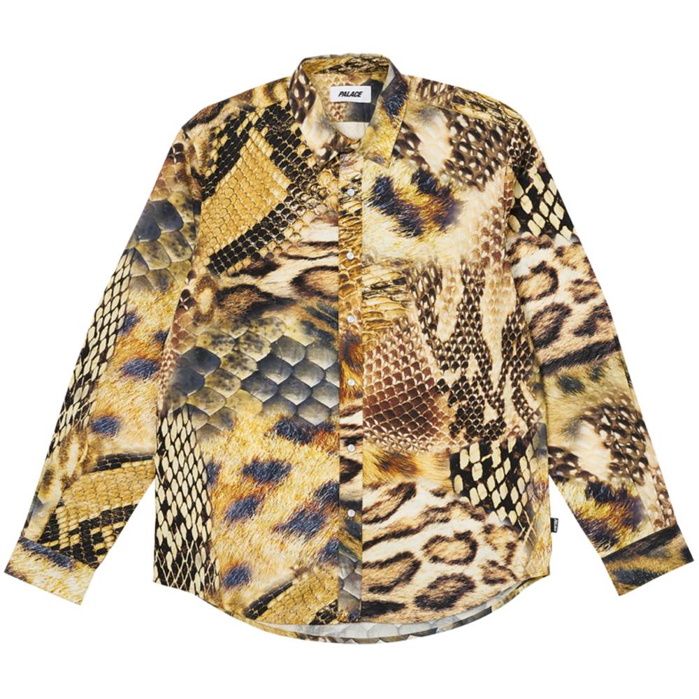 Animal Print Shirt Yellow