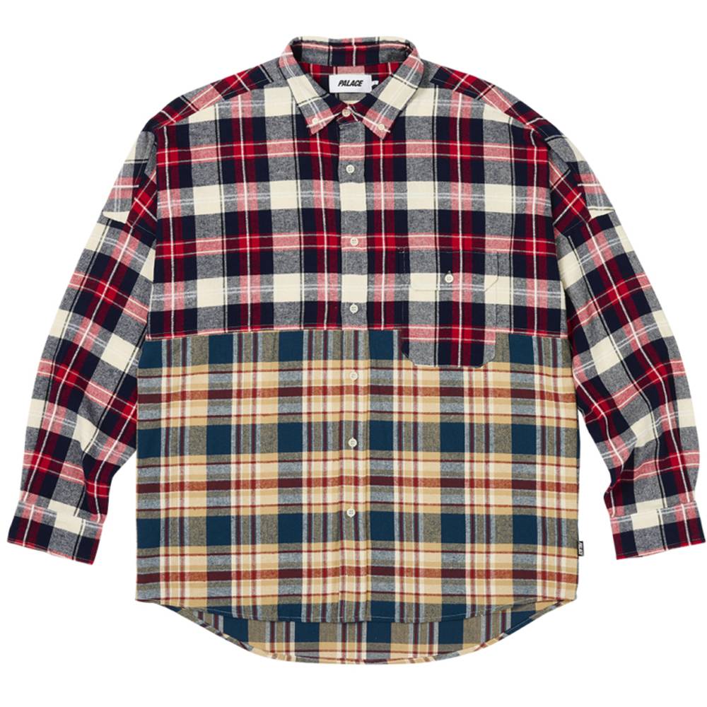Checkmate Drop Shoulder Shirt Red