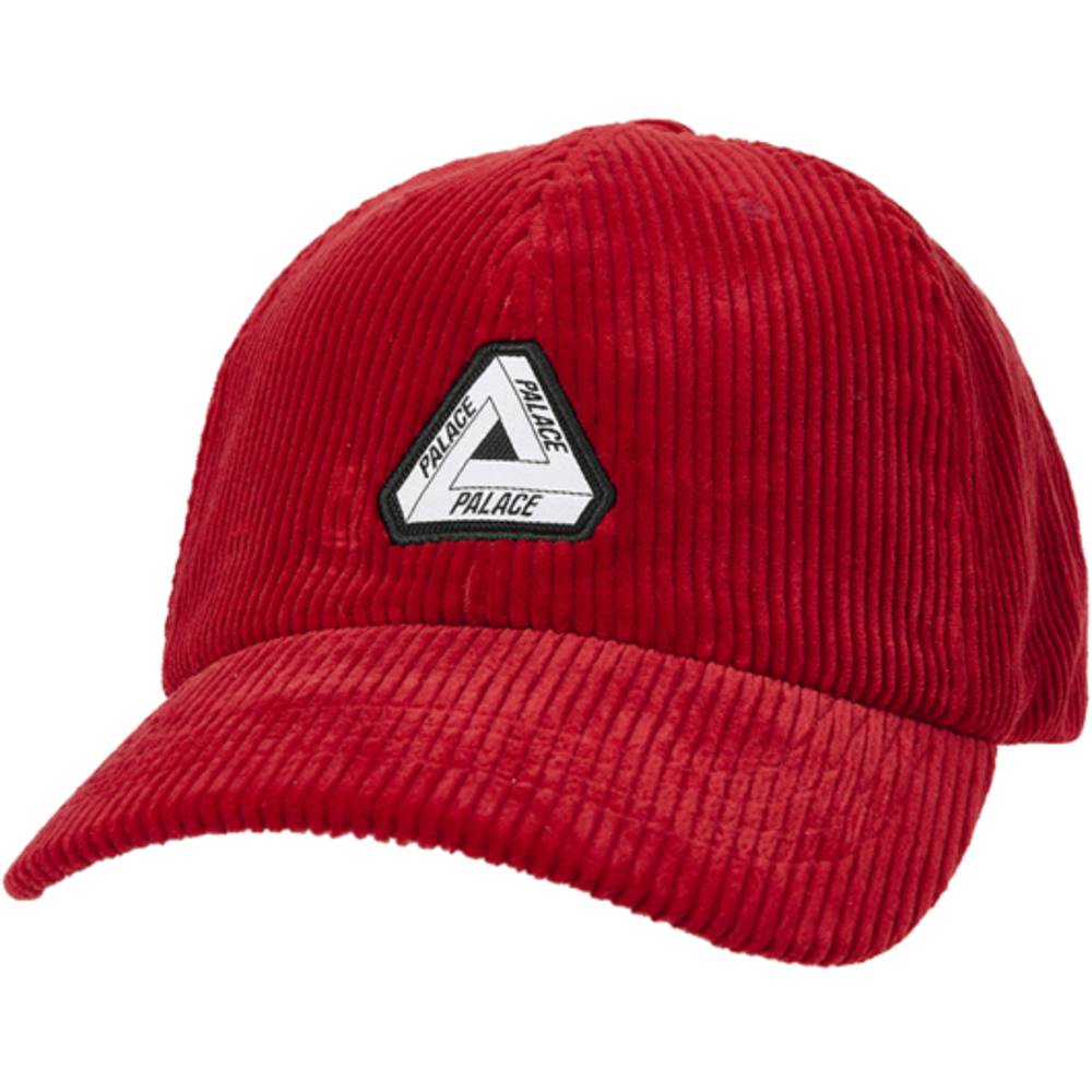 Cord Tri-ferg Patch 6-panel Red