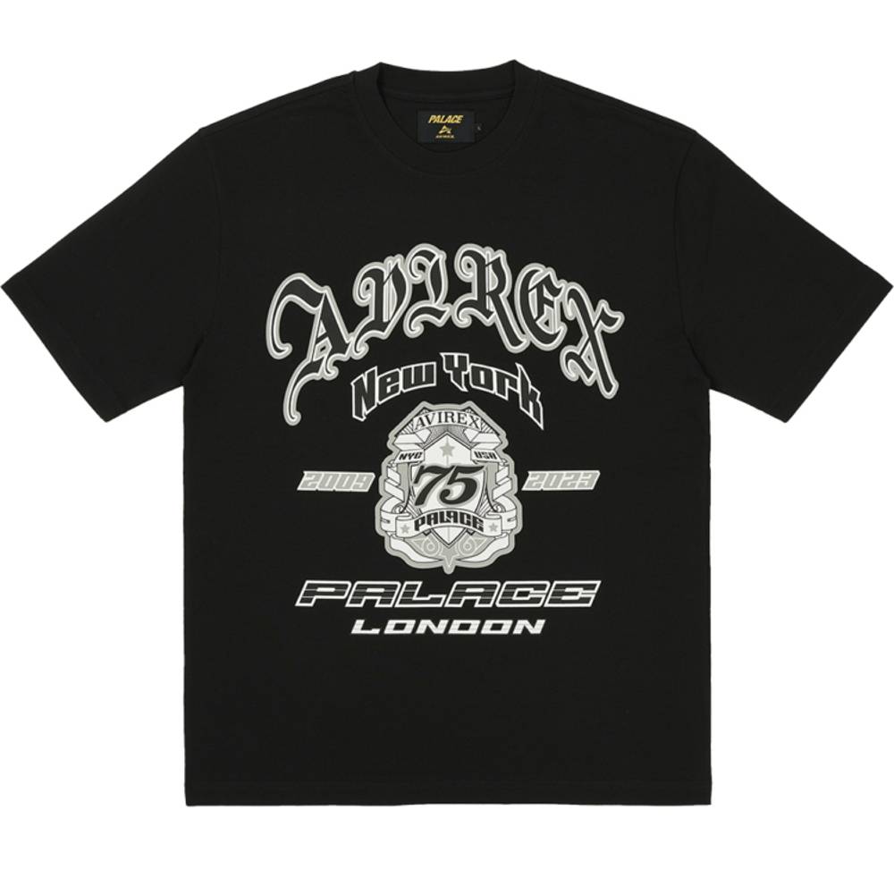 Palace Avirex T-shirt Black