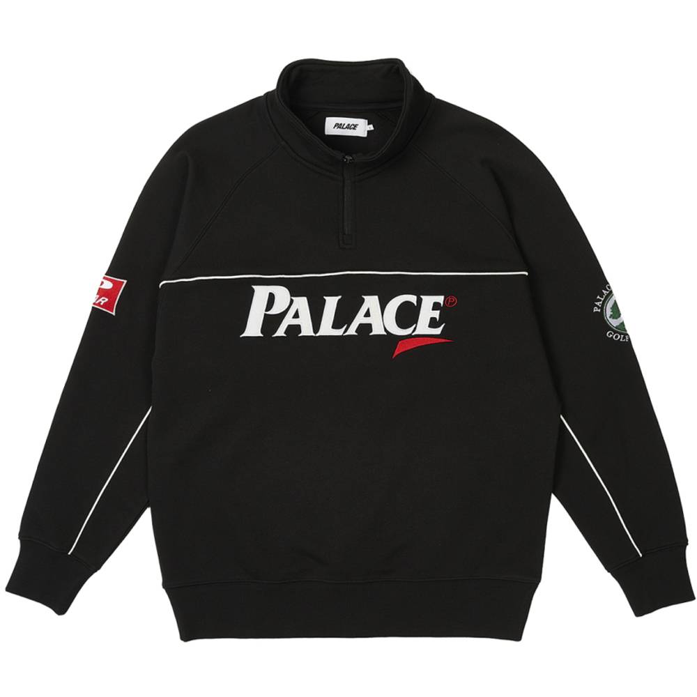 Par 1/4 Zip Funnel Black