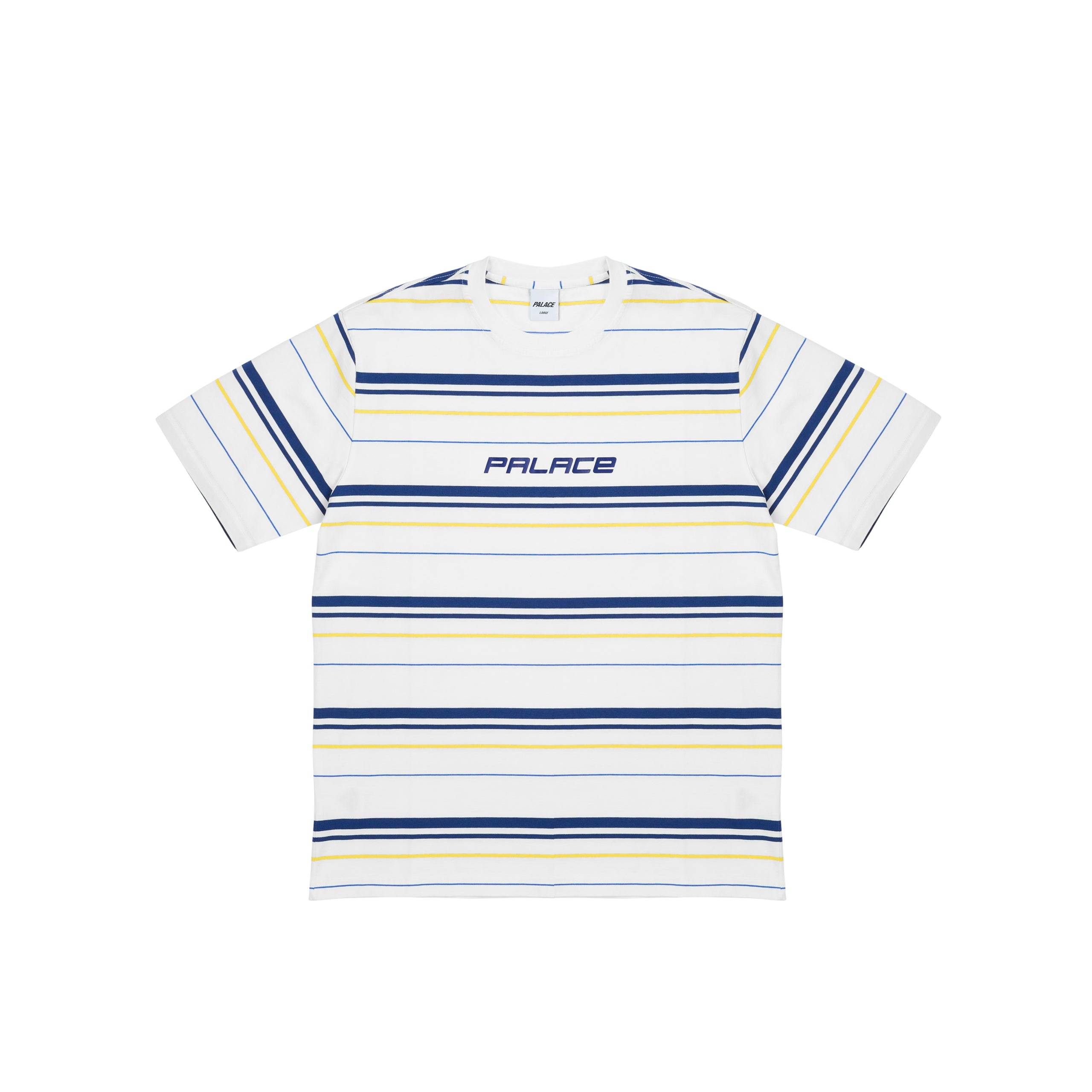 Multi Striper T-shirt White