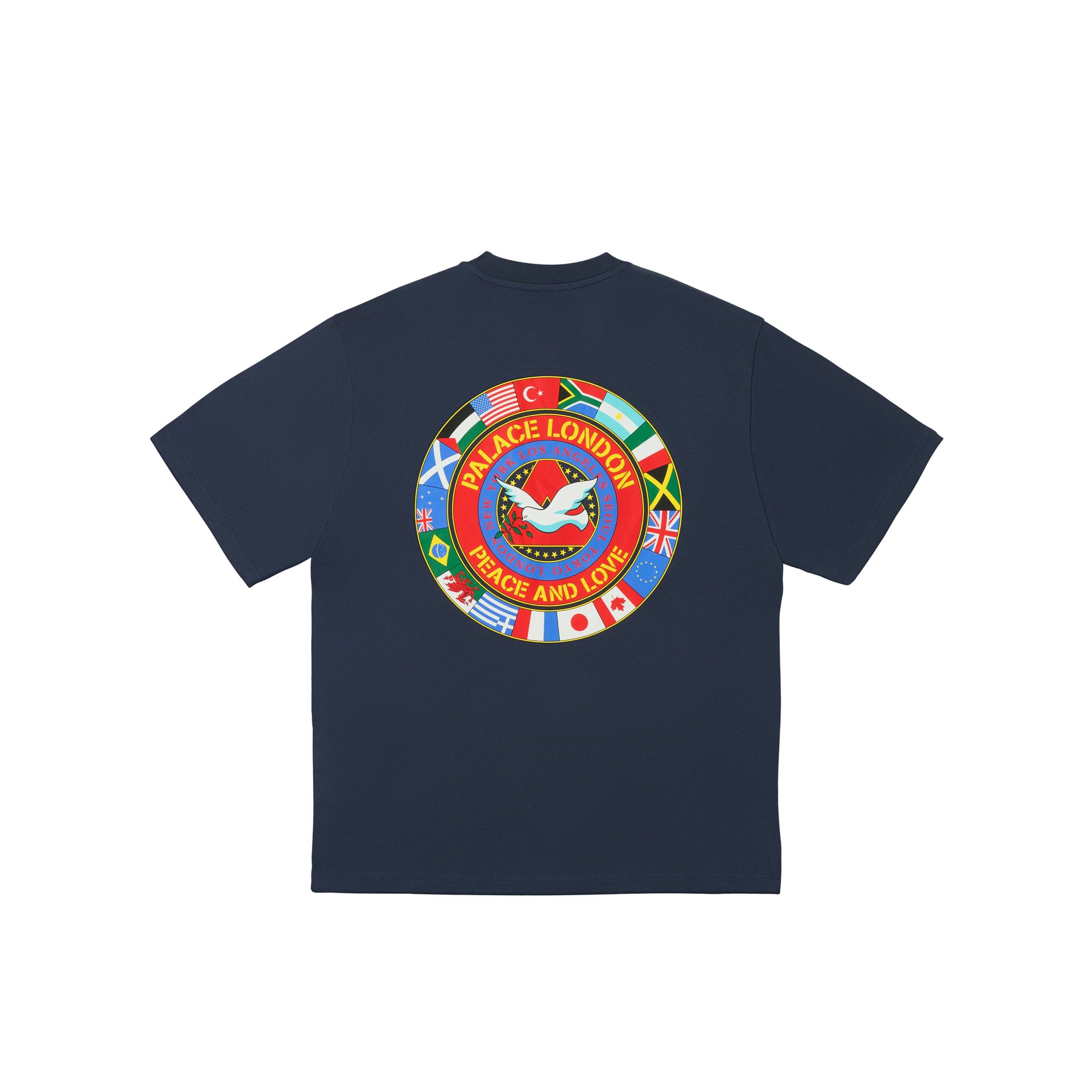 Palace Nations T-shirt Navy