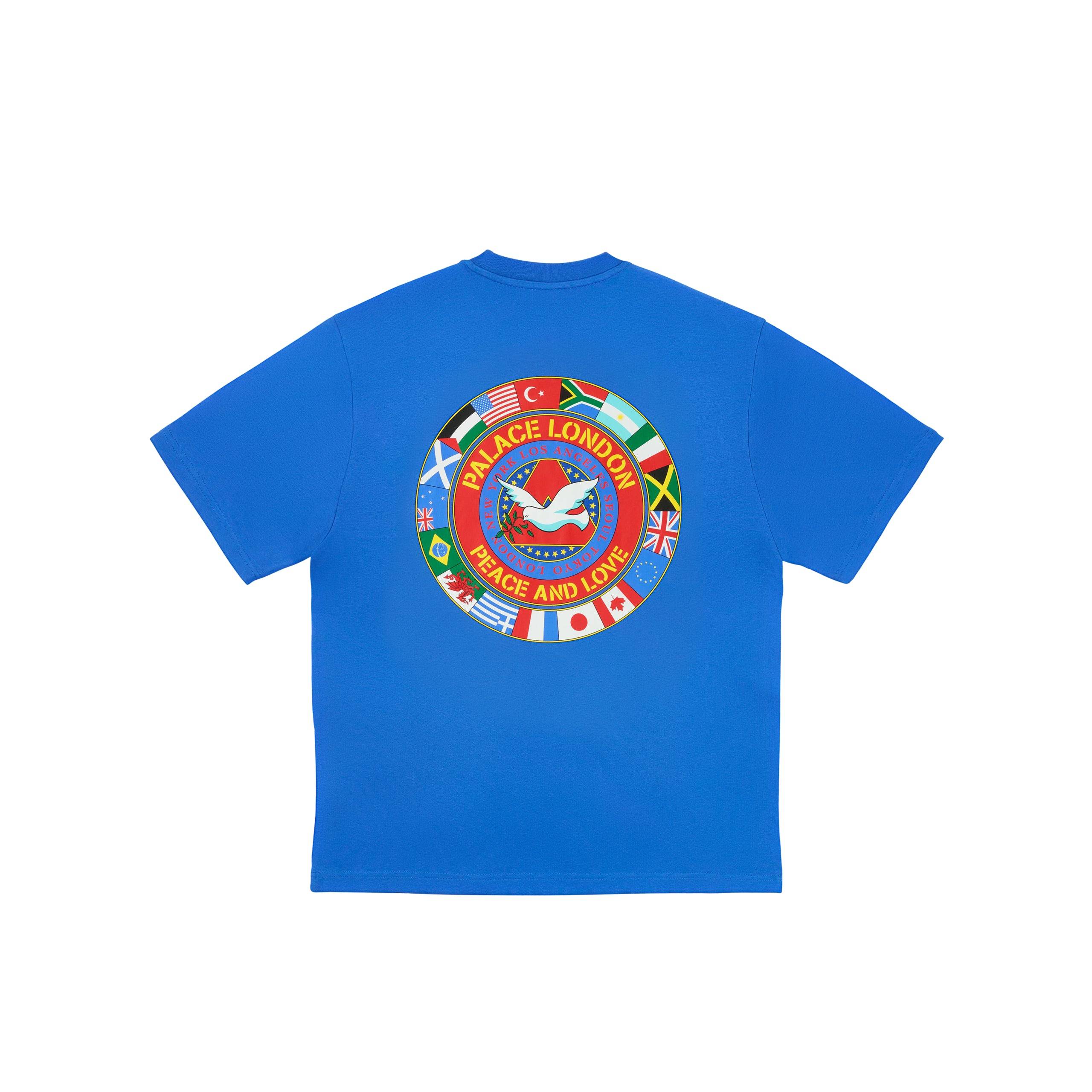 Palace Nations T-shirt Blue Berry