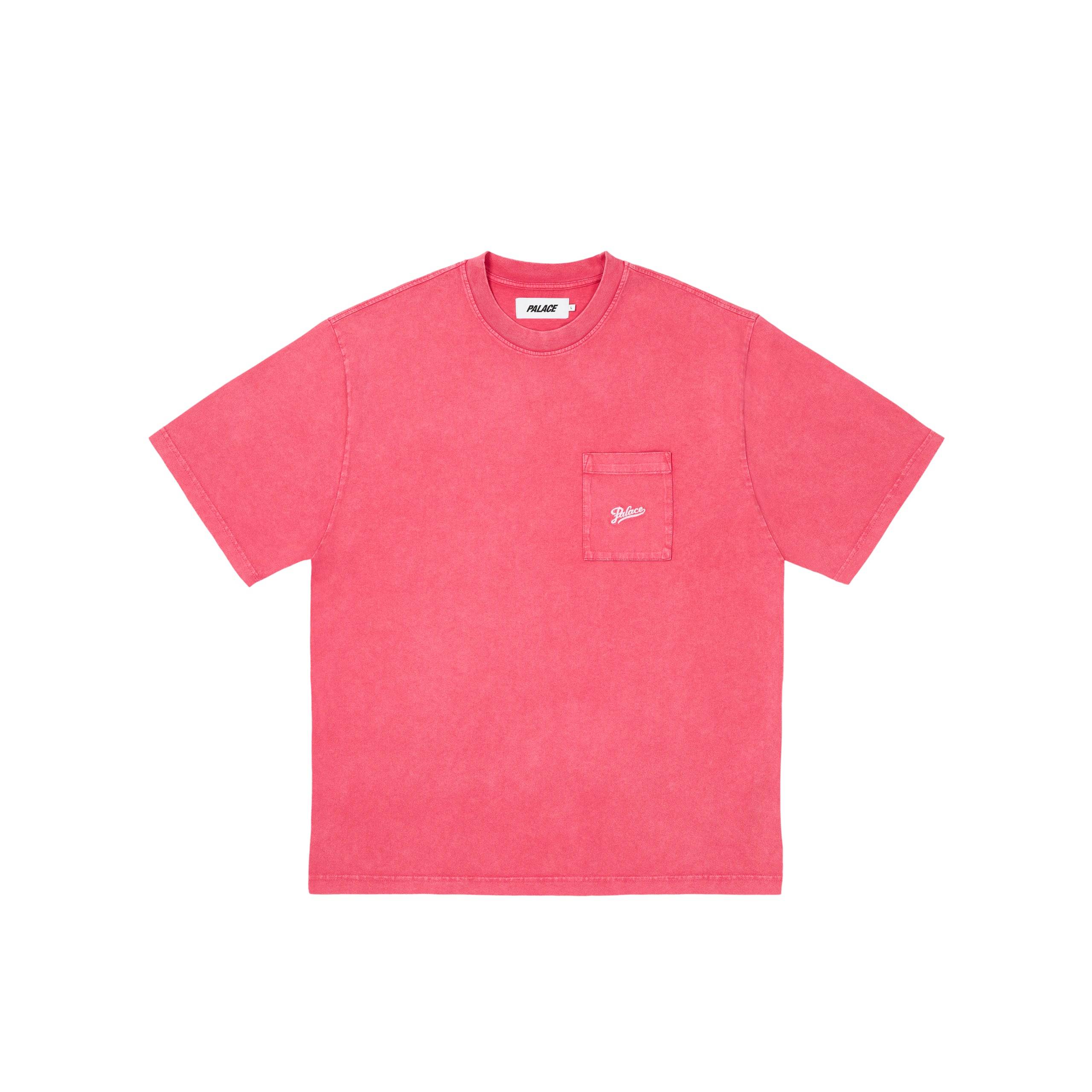 Easy Pocket T-shirt Berry Red