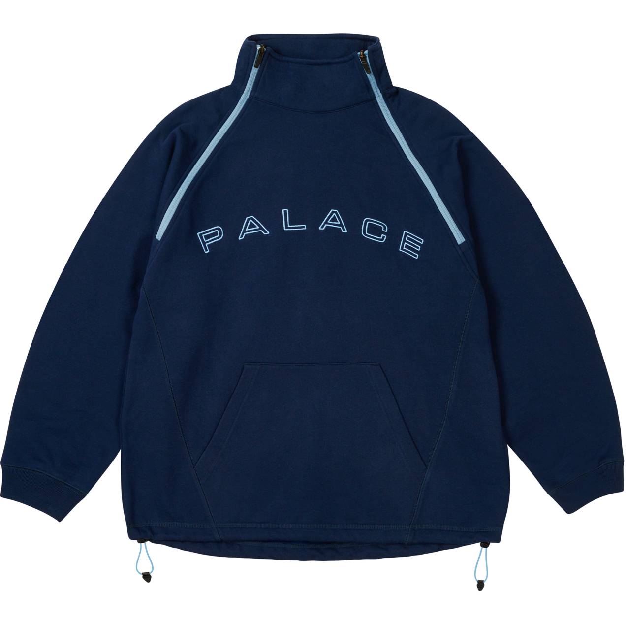 Double Zip Funnel Navy