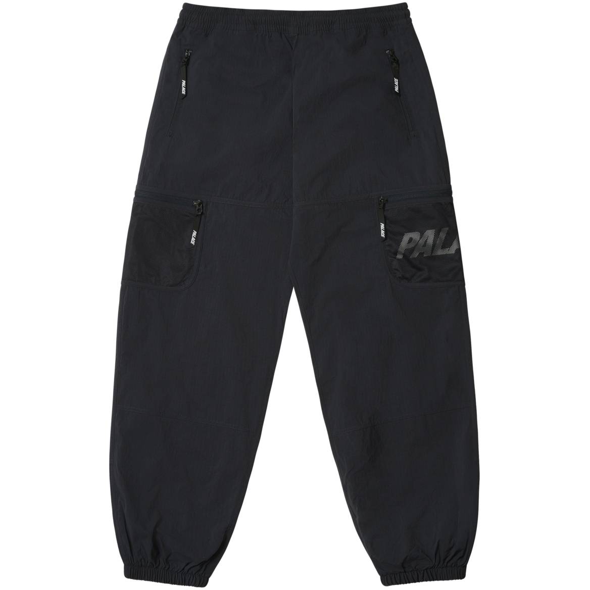 Mesh Pocket Shell Cargo Black