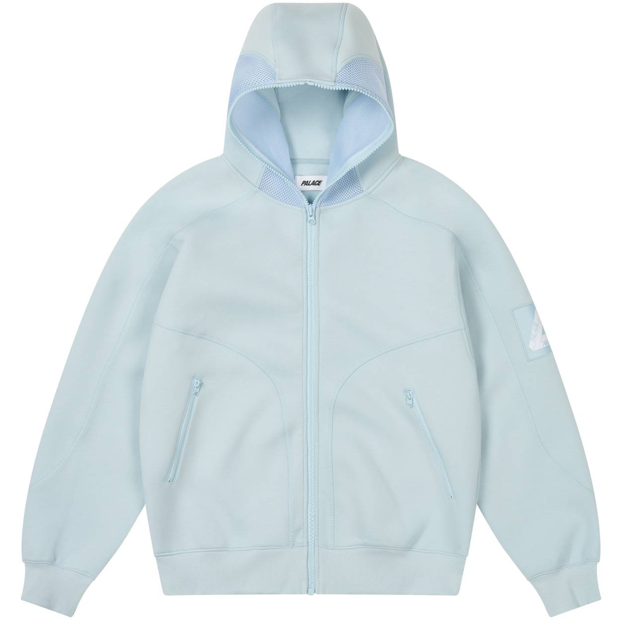 P-tech Mesh Hood Faint Blue