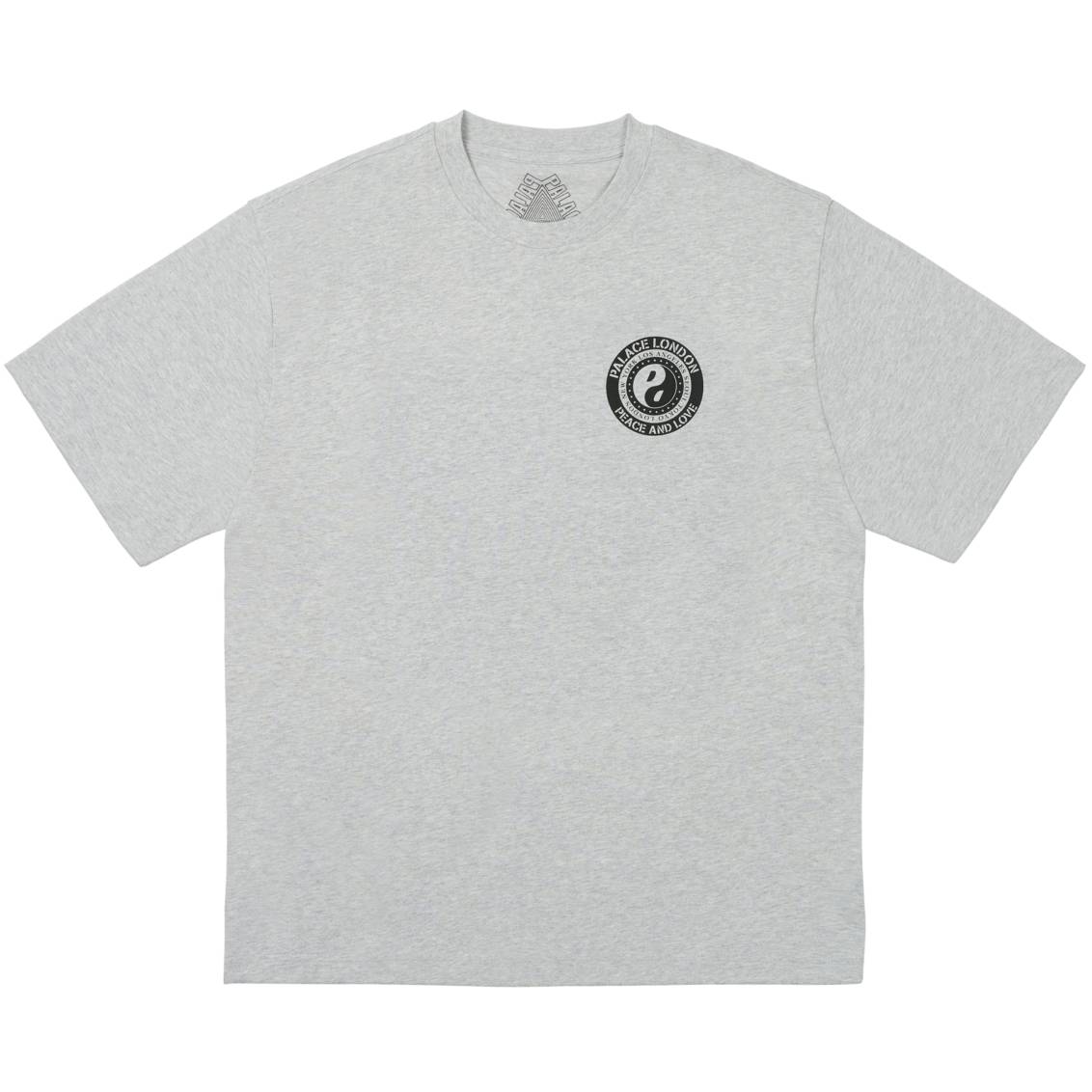 Palace Nations T-shirt Grey Marl
