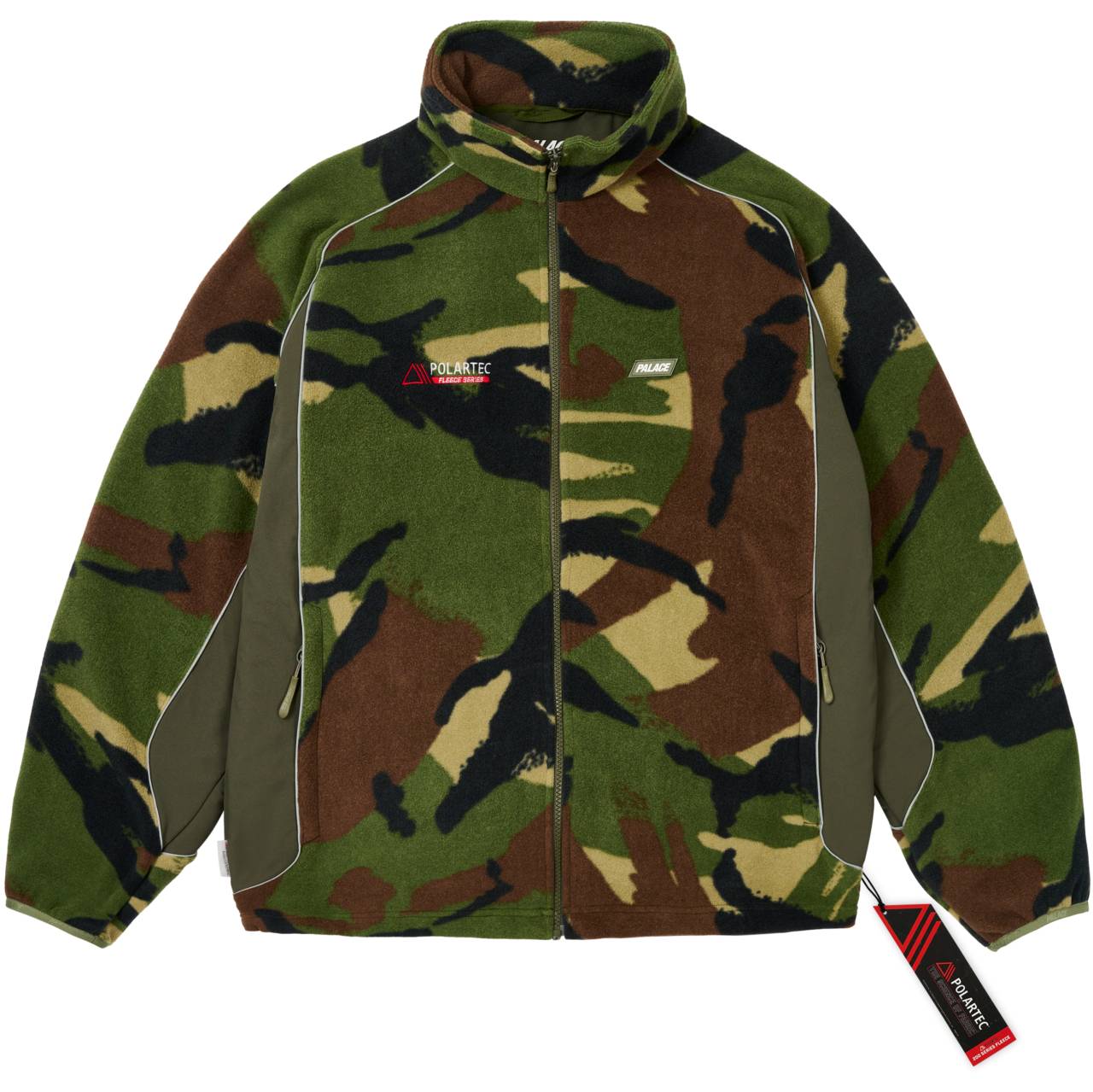 Polartec 3m Track Jacket Woodland Dpm