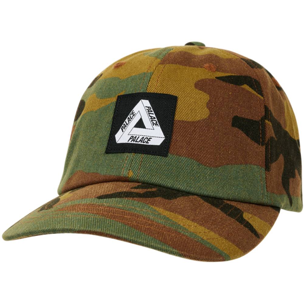 Tri-ferg Patch 6-panel Woodland Camo