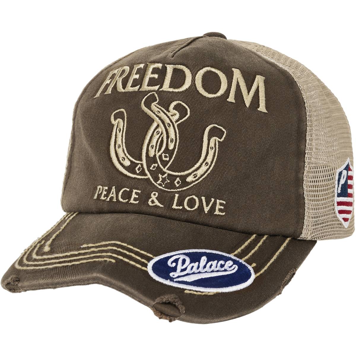 Freedom Distressed Trucker Fox