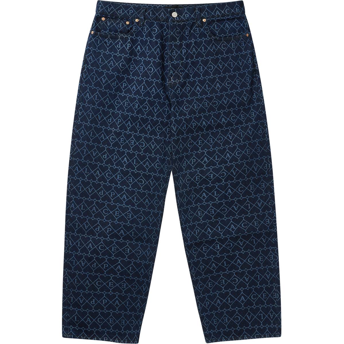 P90 Baggy Jean Indigo Heart
