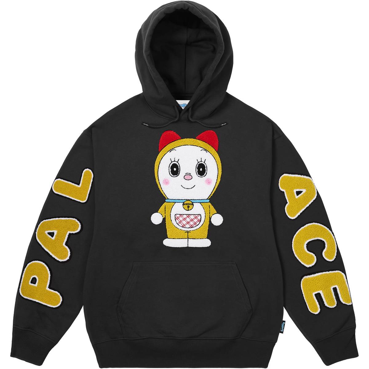 Palace Doraemon Hood Black