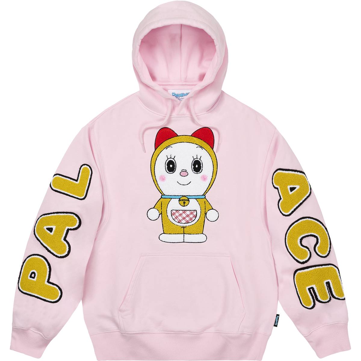 Palace Doraemon Hood Pink