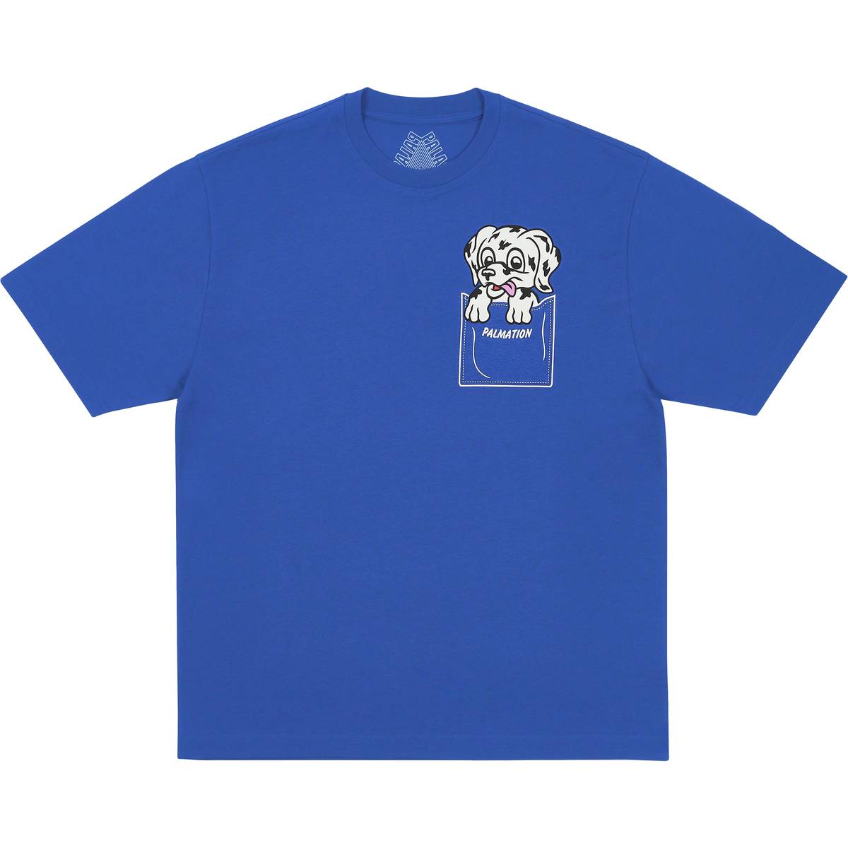 Palmation T-shirt Blue Berry
