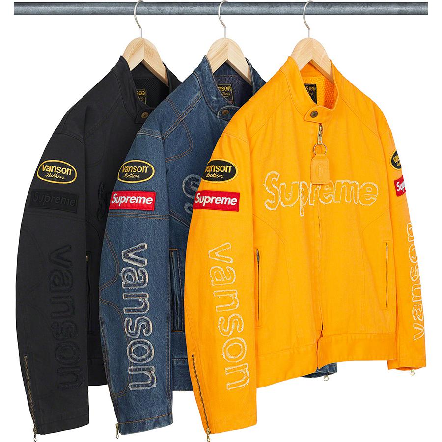Supreme®/vanson Leathers® Cordura® Denim Jacket