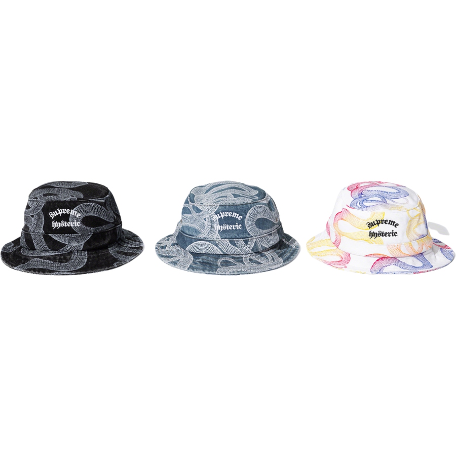 Supreme®/HYSTERIC GLAMOUR Snake Denim Crusher