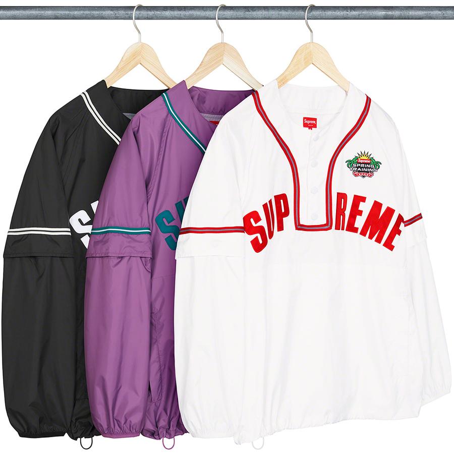 Snap-off Sleeve L/s Baseball Top