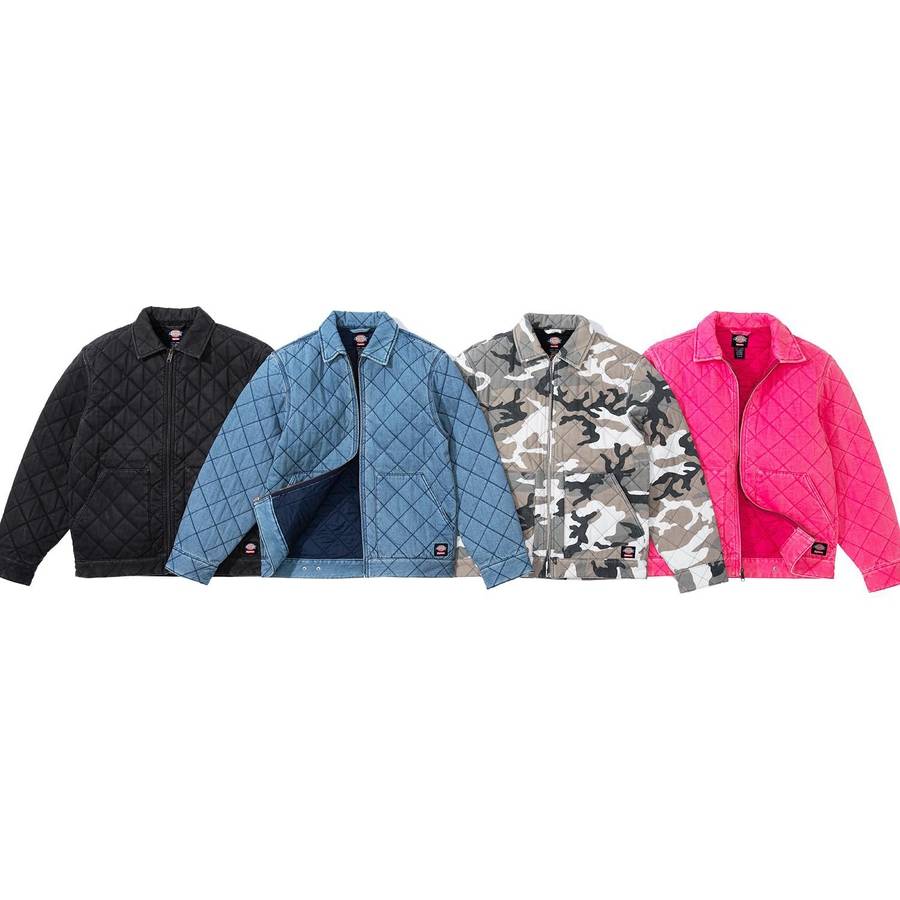 Supreme®/dickies® Quilted Denim Work Jacket