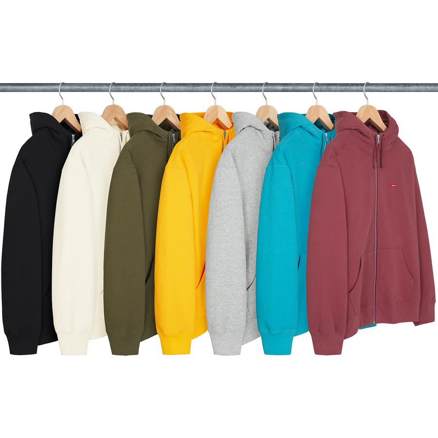 Small Box Facemask Zip Up Hooded Sweatshirt
