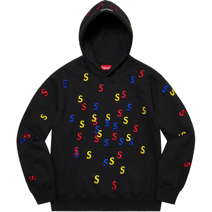Supreme Embroidered S Hooded Sweatshirt