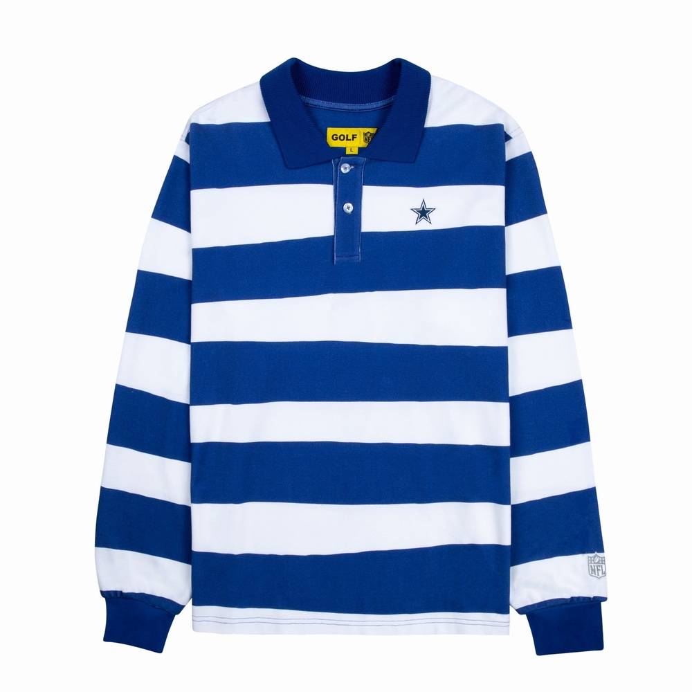 Cowboys Long Sleeve Polo