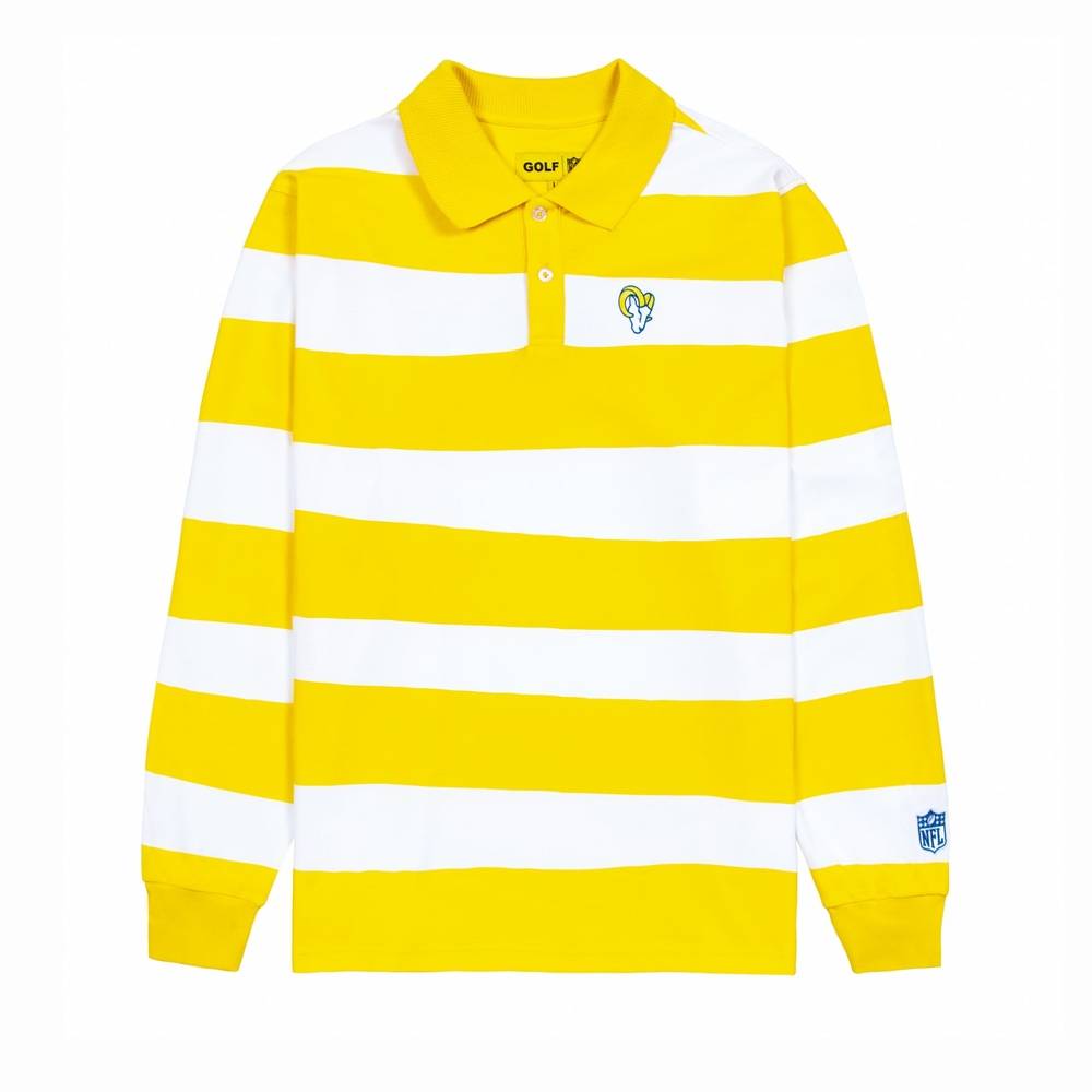 Rams Long Sleeve Polo