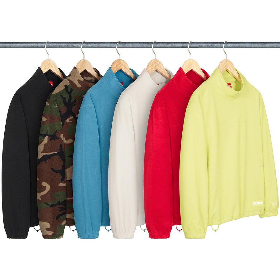 Polartec® Mock Neck Pullover