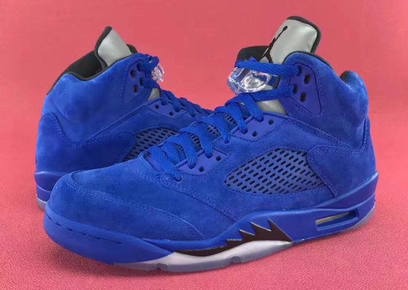 Air Jordan 5 “Blue Suede”