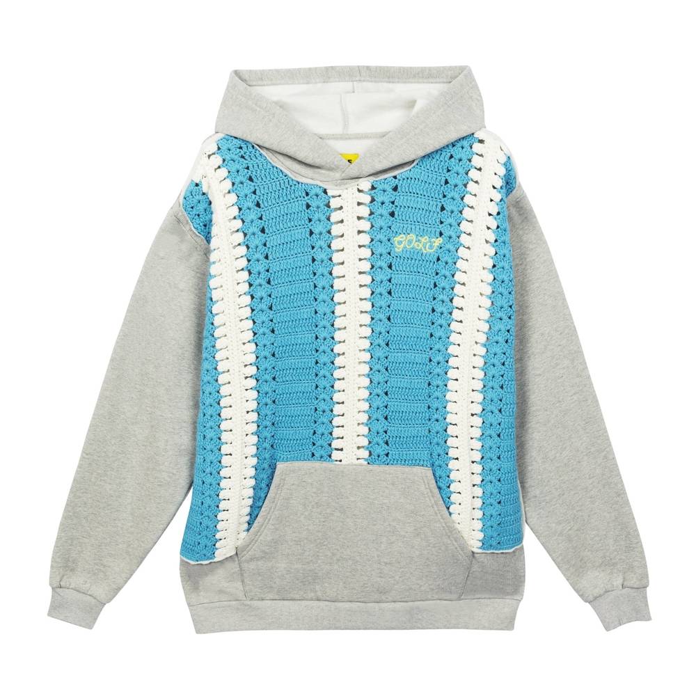 Crochet Front Hoodie
