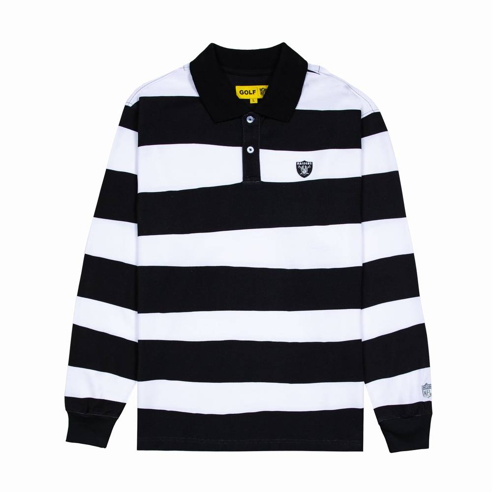 Raiders Long Sleeve Polo