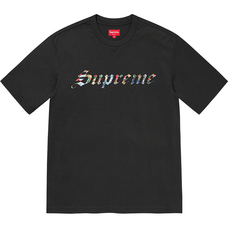 Supreme Floral Appliqué S/S Top