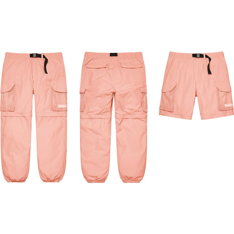 Mesh Pocket Belted Cargo Pant