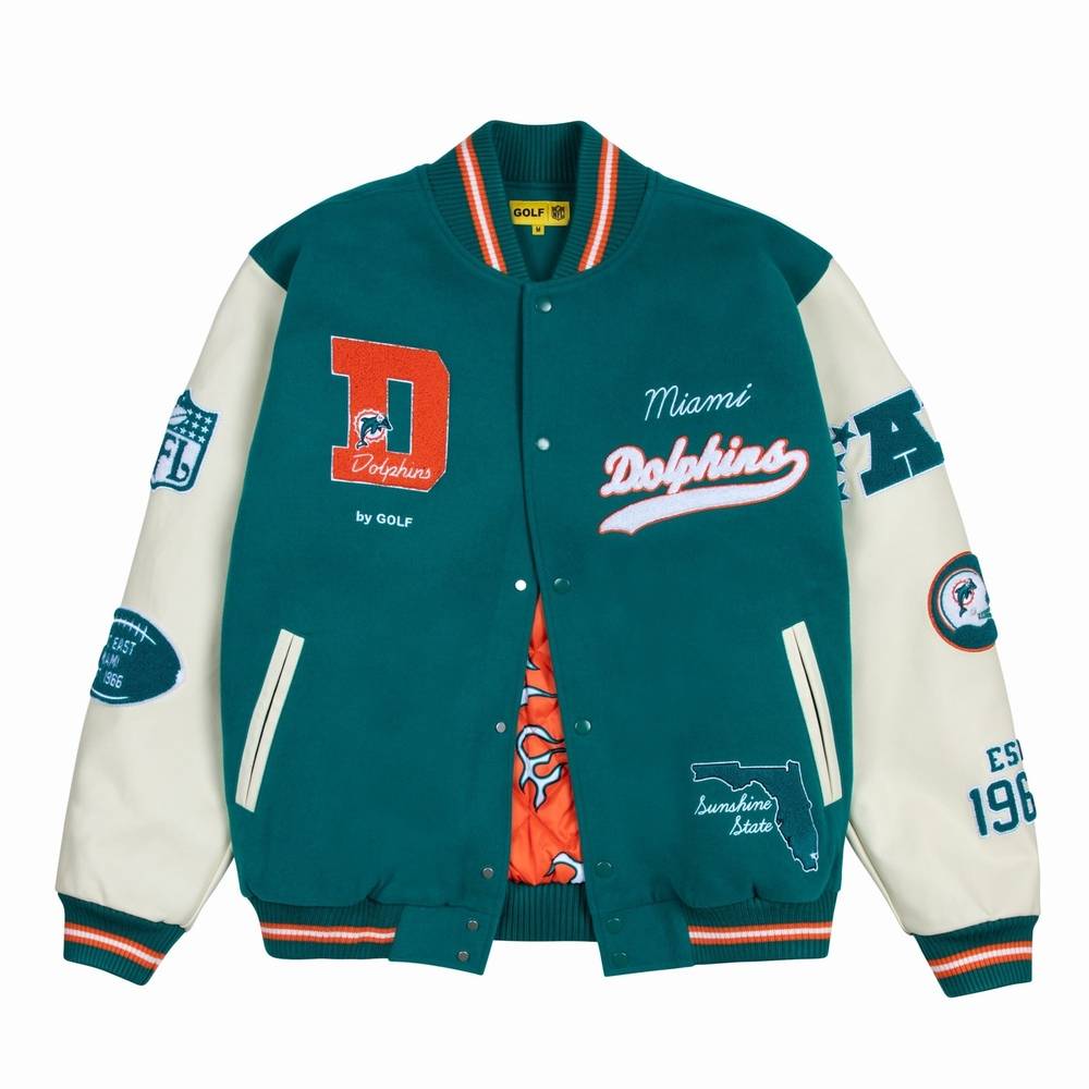 Dolphins Letterman Jacket