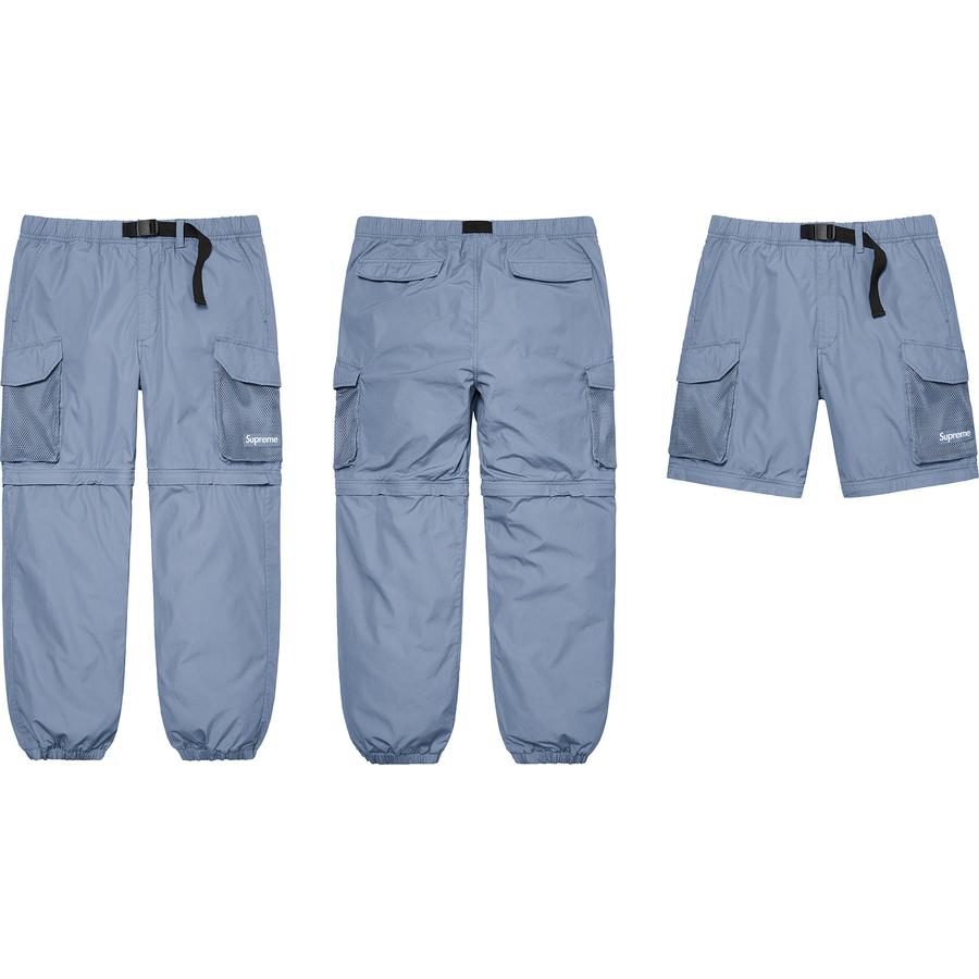 Mesh Pocket Belted Cargo Pant