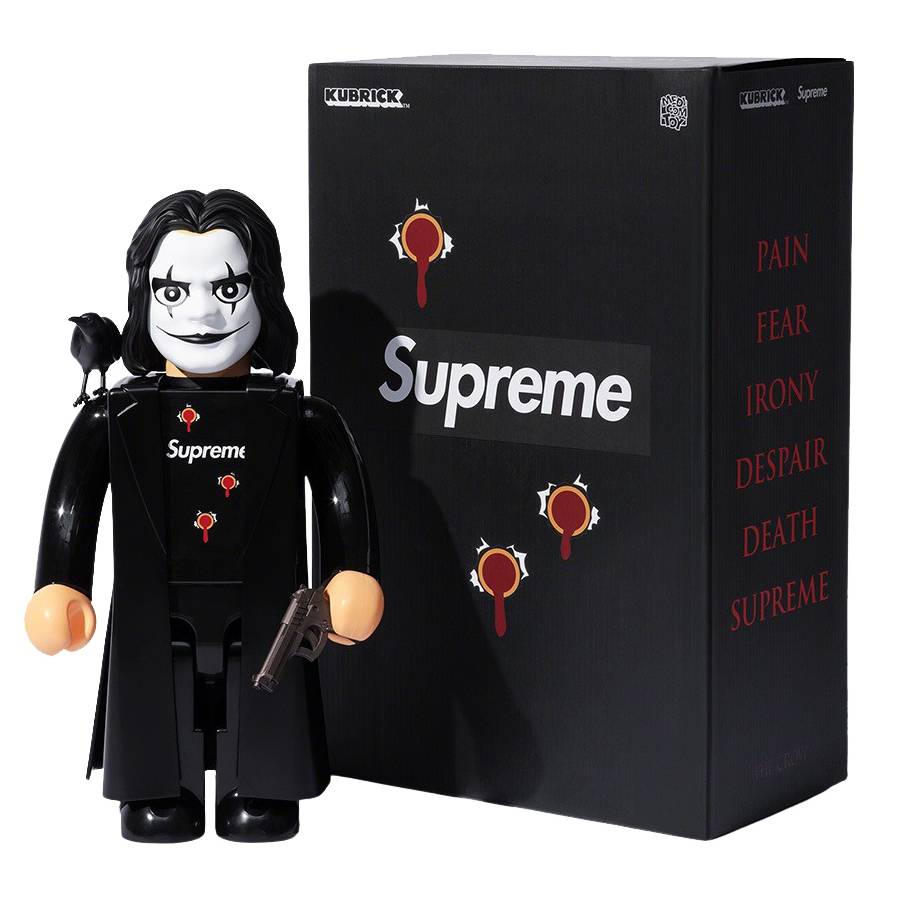 Supreme/the Crow Kubrick 1000%