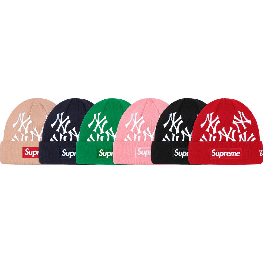 Supreme®/new York Yankees™/new Era® Box Logo Beanie