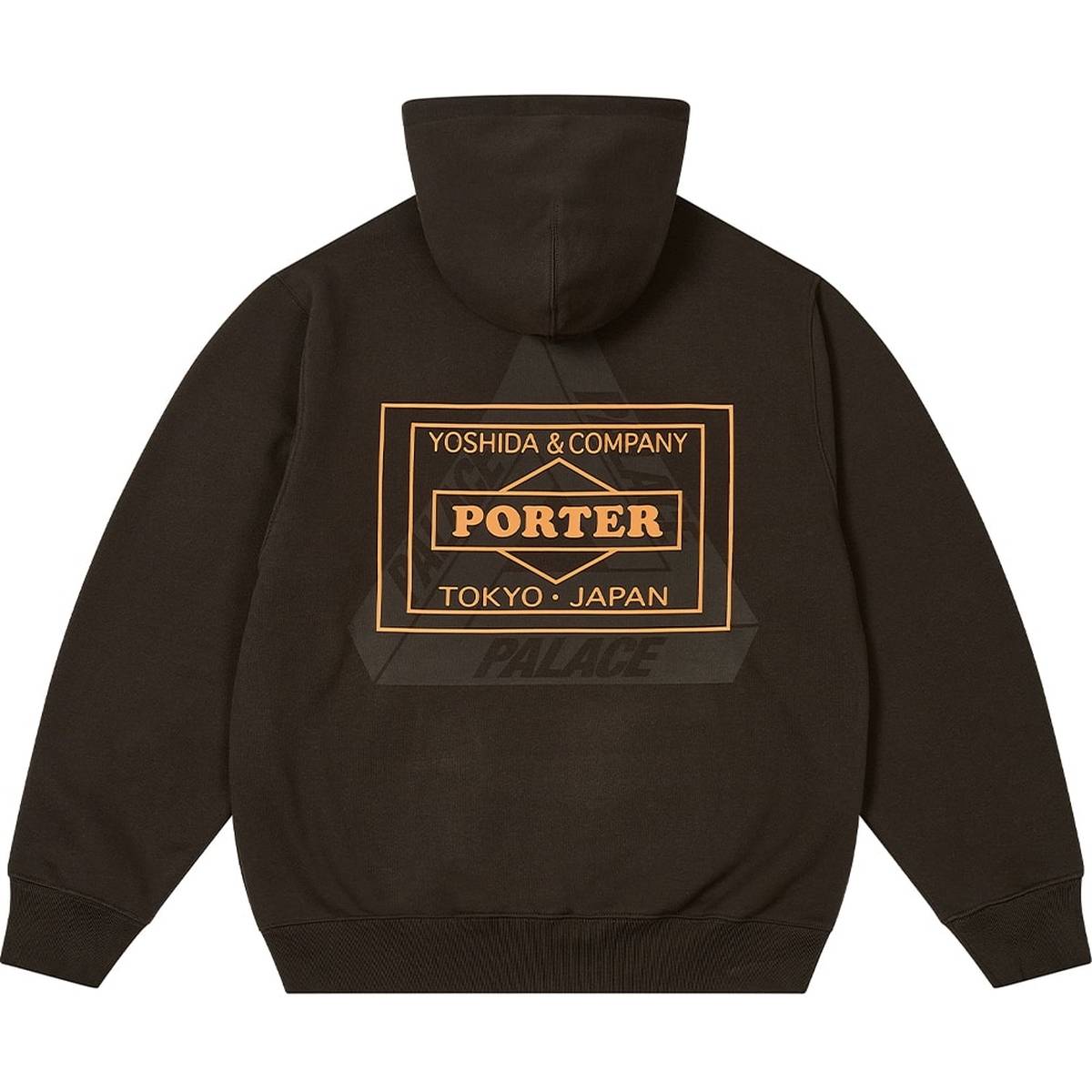 Palace Porter-yoshida Hoodie Black