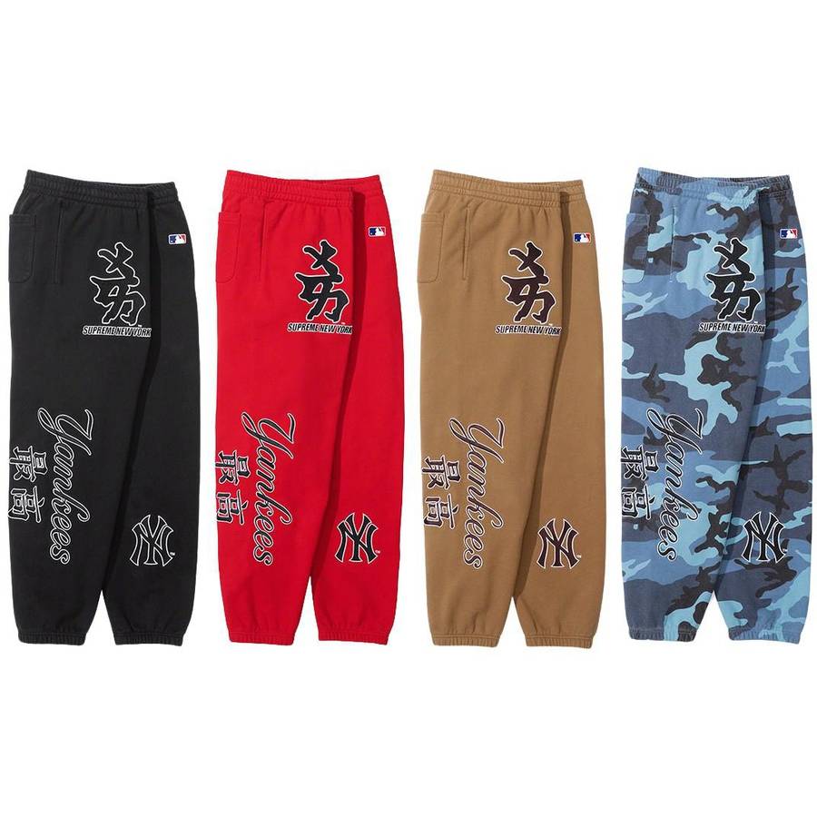 Supreme®/new York Yankees™ Kanji Sweatpant