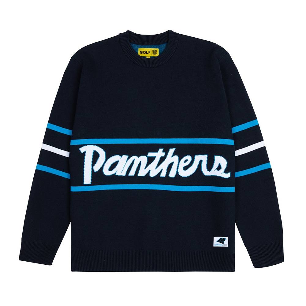 Panthers Jacquard Sweater