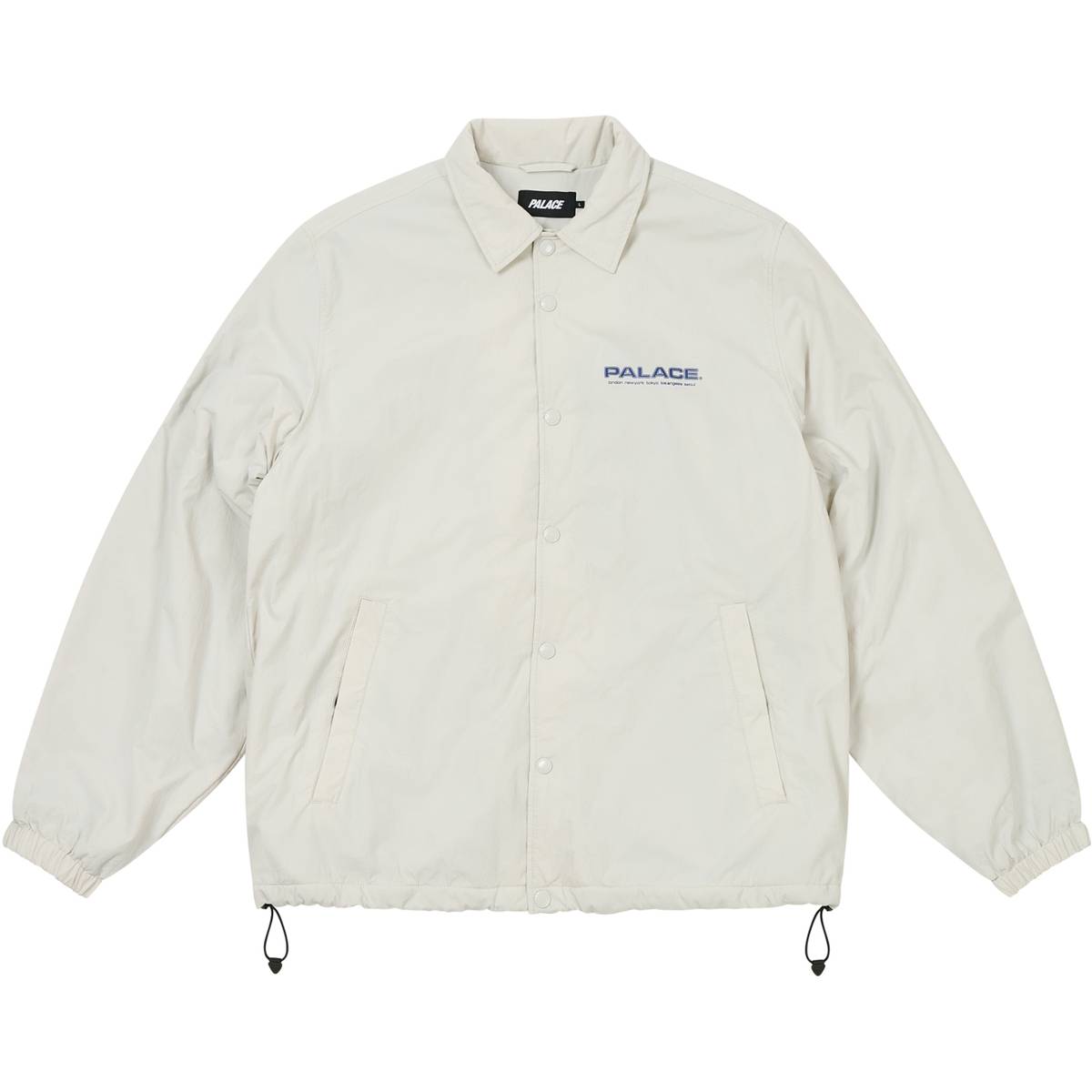 Fleece Lined Coach Jacket Concrete Grey