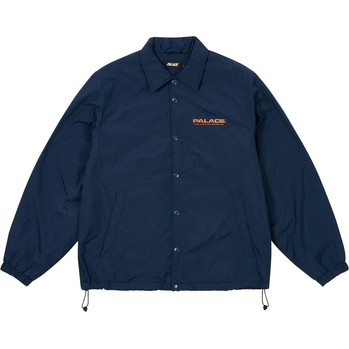 Fleece Lined Coach Jacket Navy
